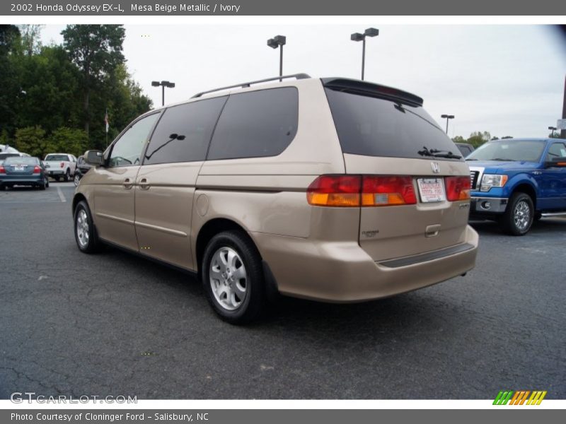 Mesa Beige Metallic / Ivory 2002 Honda Odyssey EX-L