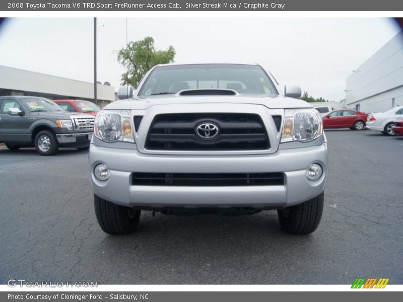 Silver Streak Mica / Graphite Gray 2008 Toyota Tacoma V6 TRD Sport PreRunner Access Cab