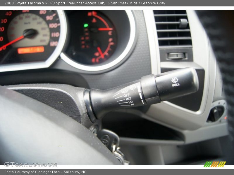 Silver Streak Mica / Graphite Gray 2008 Toyota Tacoma V6 TRD Sport PreRunner Access Cab