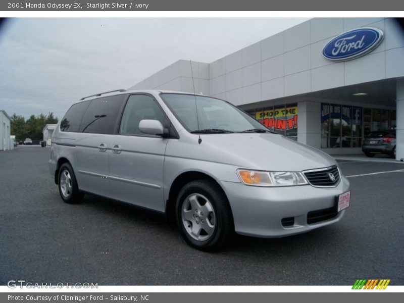 Starlight Silver / Ivory 2001 Honda Odyssey EX