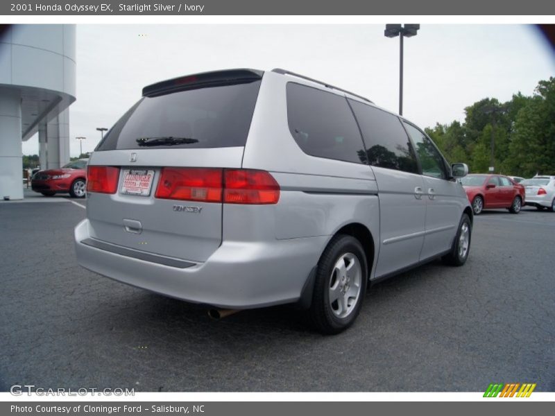 Starlight Silver / Ivory 2001 Honda Odyssey EX