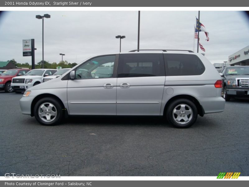 Starlight Silver / Ivory 2001 Honda Odyssey EX