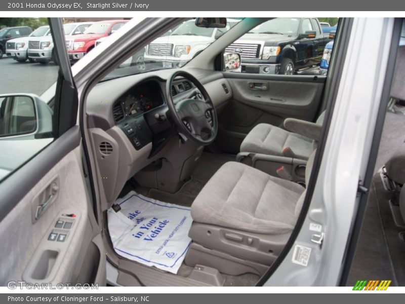 Starlight Silver / Ivory 2001 Honda Odyssey EX