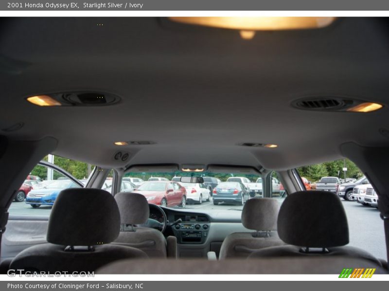 Starlight Silver / Ivory 2001 Honda Odyssey EX
