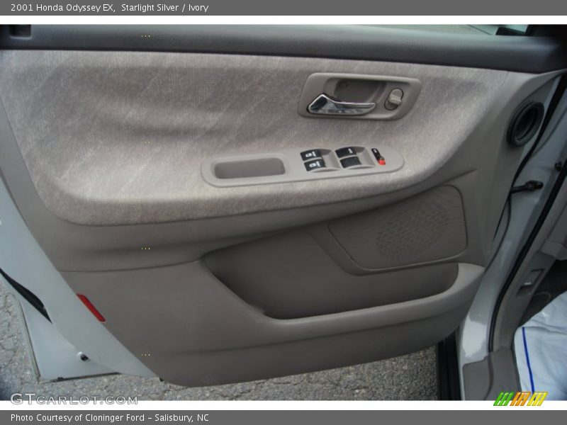 Starlight Silver / Ivory 2001 Honda Odyssey EX