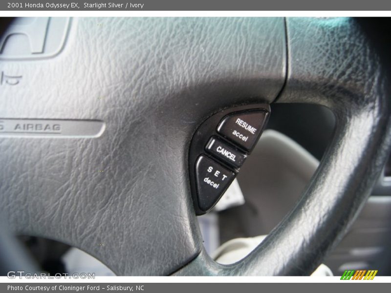 Starlight Silver / Ivory 2001 Honda Odyssey EX