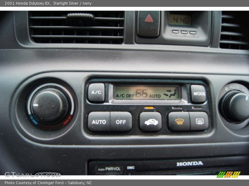 Starlight Silver / Ivory 2001 Honda Odyssey EX