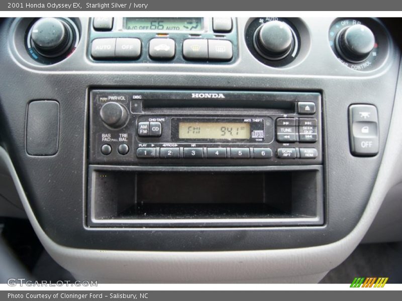 Starlight Silver / Ivory 2001 Honda Odyssey EX