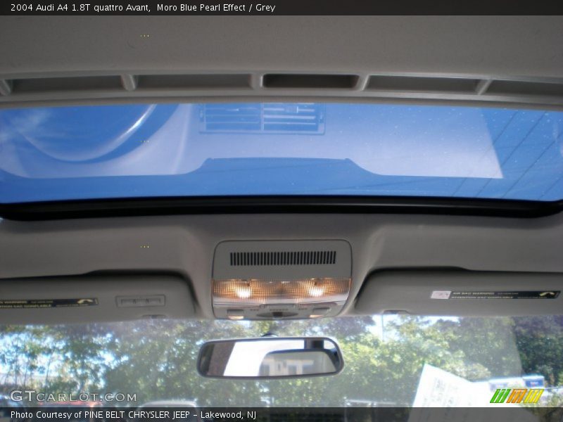 Moro Blue Pearl Effect / Grey 2004 Audi A4 1.8T quattro Avant