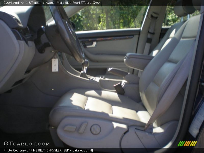 Moro Blue Pearl Effect / Grey 2004 Audi A4 1.8T quattro Avant