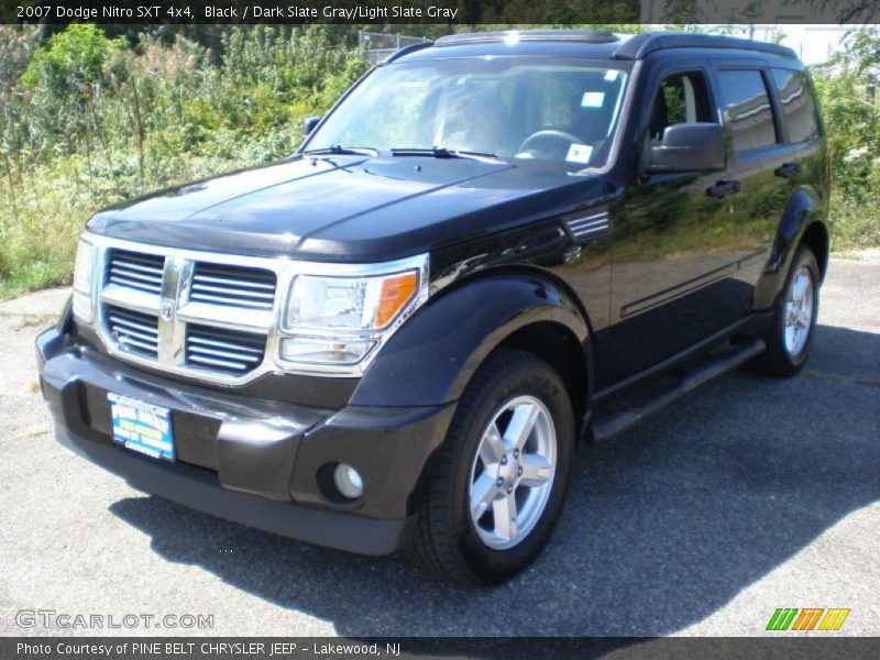 Black / Dark Slate Gray/Light Slate Gray 2007 Dodge Nitro SXT 4x4