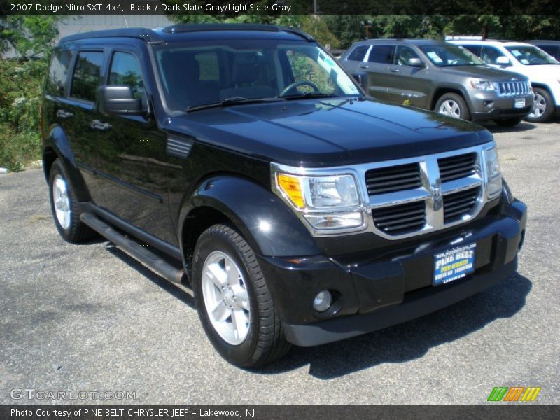 Black / Dark Slate Gray/Light Slate Gray 2007 Dodge Nitro SXT 4x4