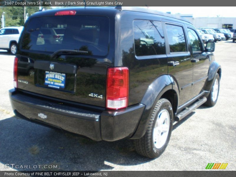 Black / Dark Slate Gray/Light Slate Gray 2007 Dodge Nitro SXT 4x4