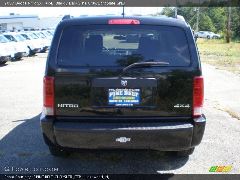 Black / Dark Slate Gray/Light Slate Gray 2007 Dodge Nitro SXT 4x4