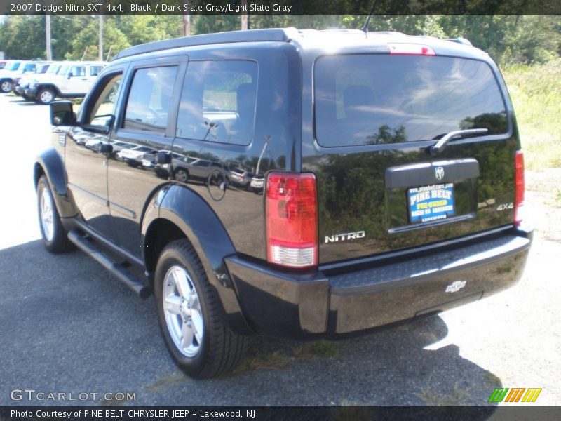 Black / Dark Slate Gray/Light Slate Gray 2007 Dodge Nitro SXT 4x4
