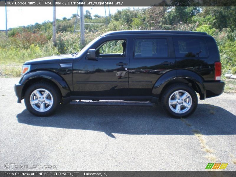 Black / Dark Slate Gray/Light Slate Gray 2007 Dodge Nitro SXT 4x4