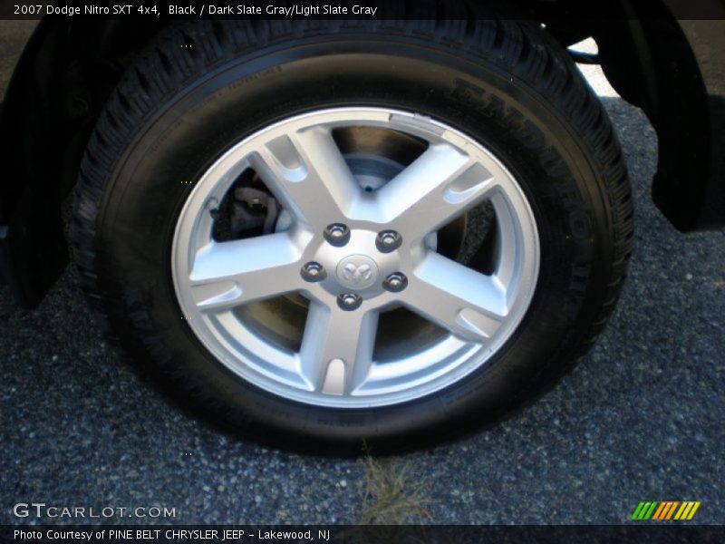 Black / Dark Slate Gray/Light Slate Gray 2007 Dodge Nitro SXT 4x4