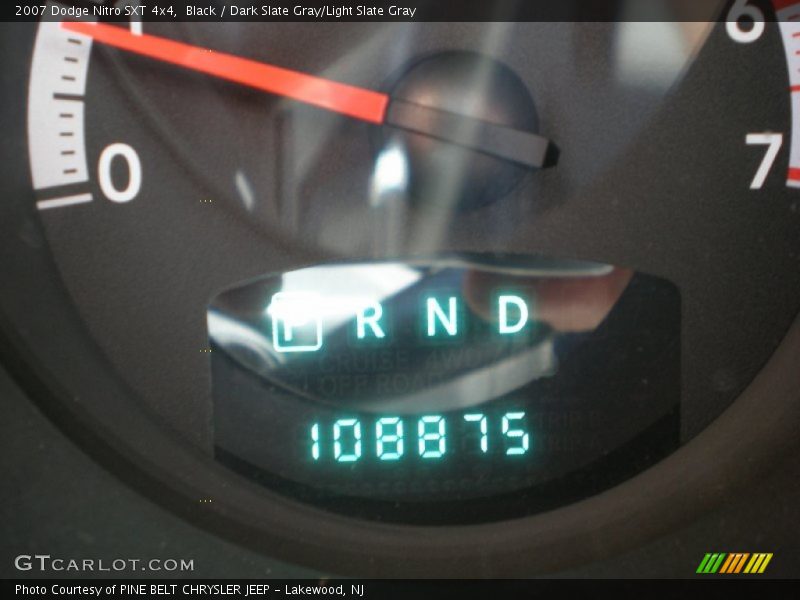 Black / Dark Slate Gray/Light Slate Gray 2007 Dodge Nitro SXT 4x4