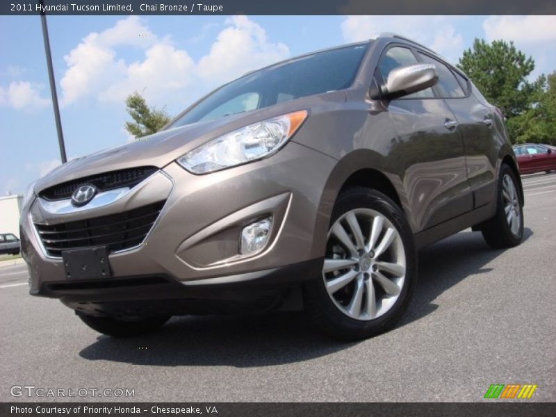 Chai Bronze / Taupe 2011 Hyundai Tucson Limited