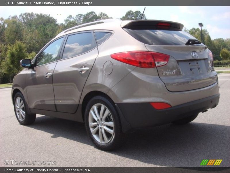 Chai Bronze / Taupe 2011 Hyundai Tucson Limited