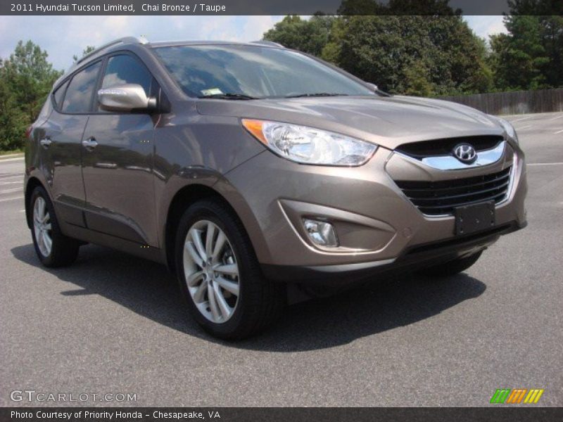 Chai Bronze / Taupe 2011 Hyundai Tucson Limited