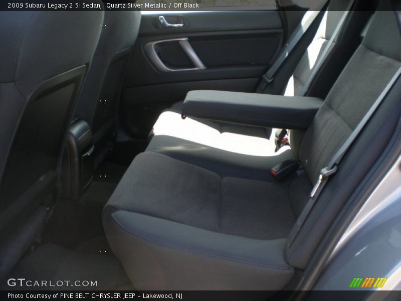 Quartz Silver Metallic / Off Black 2009 Subaru Legacy 2.5i Sedan