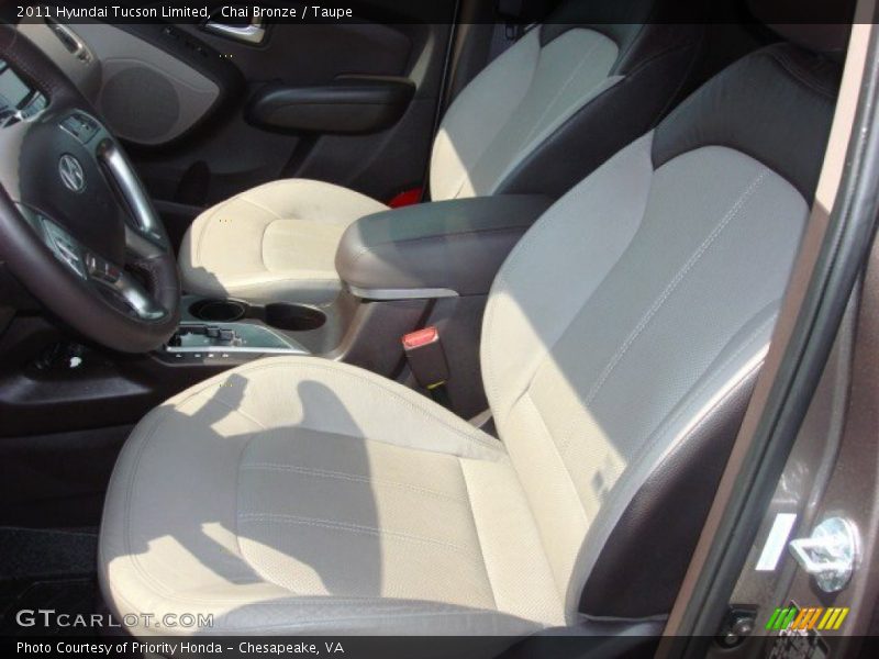 Chai Bronze / Taupe 2011 Hyundai Tucson Limited