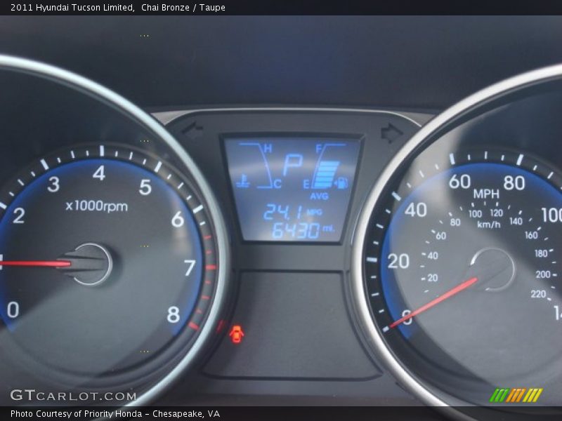 Chai Bronze / Taupe 2011 Hyundai Tucson Limited