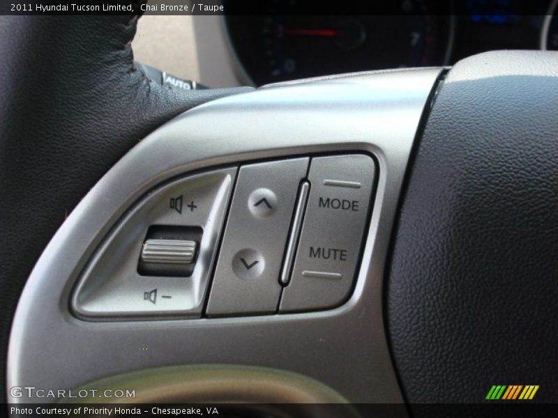 Chai Bronze / Taupe 2011 Hyundai Tucson Limited