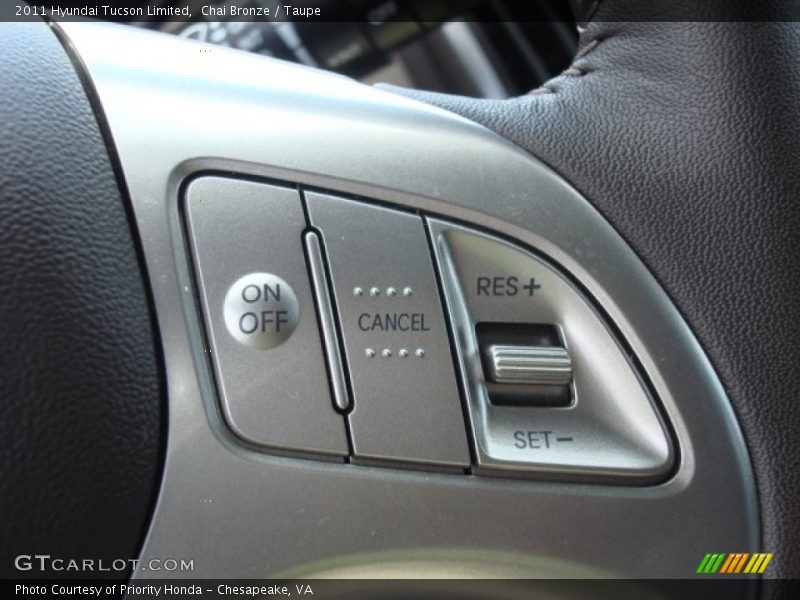 Chai Bronze / Taupe 2011 Hyundai Tucson Limited
