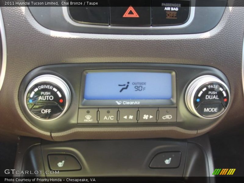 Chai Bronze / Taupe 2011 Hyundai Tucson Limited