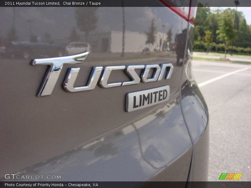 Chai Bronze / Taupe 2011 Hyundai Tucson Limited