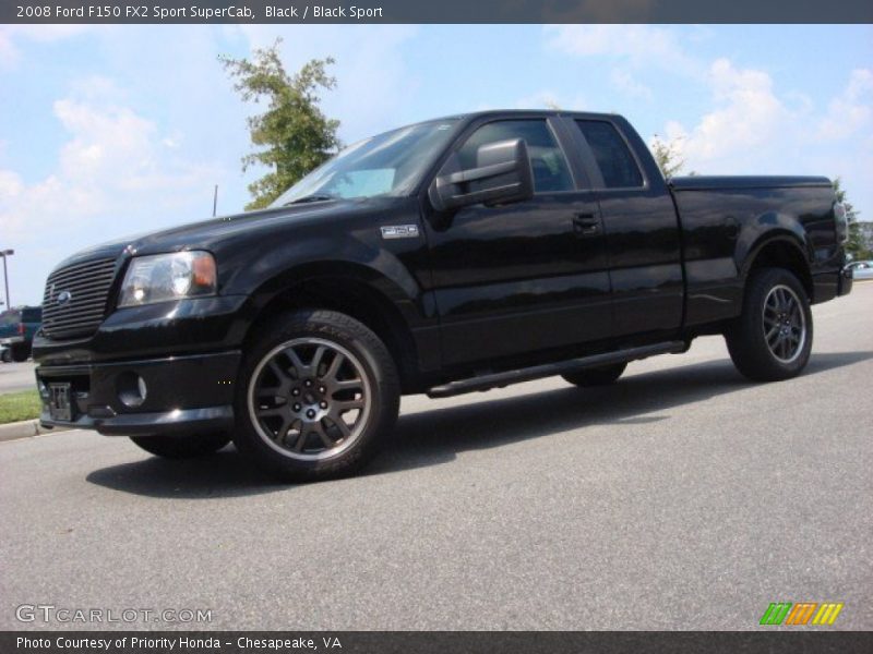 Front 3/4 View of 2008 F150 FX2 Sport SuperCab