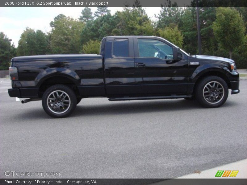  2008 F150 FX2 Sport SuperCab Black
