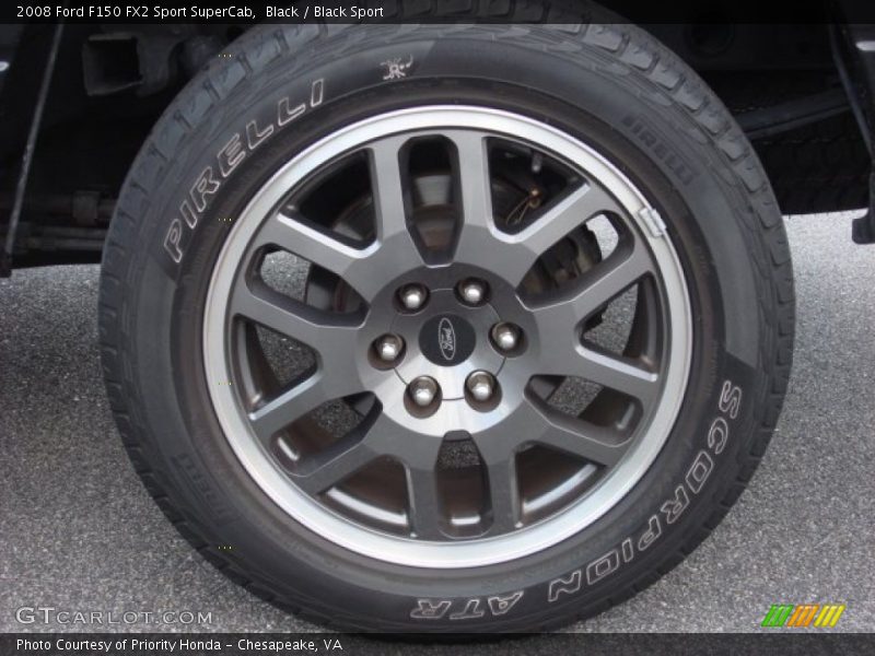 2008 F150 FX2 Sport SuperCab Wheel