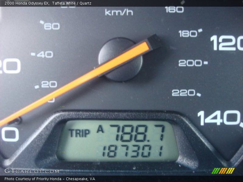 Taffeta White / Quartz 2000 Honda Odyssey EX