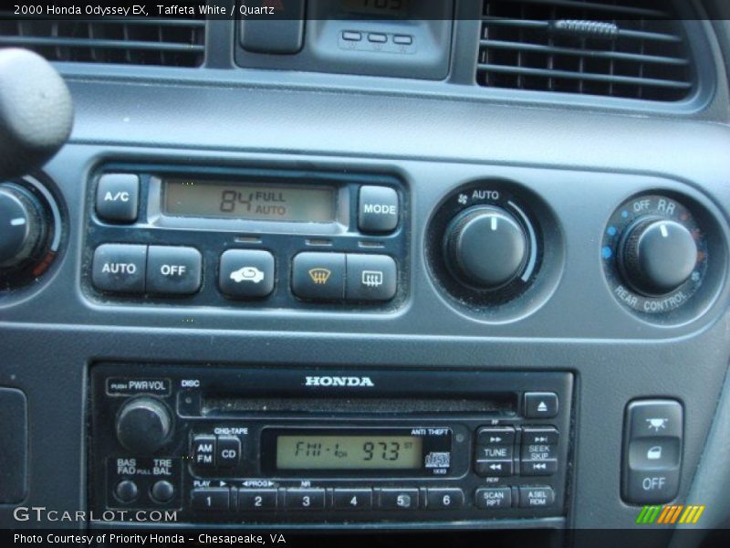 Taffeta White / Quartz 2000 Honda Odyssey EX
