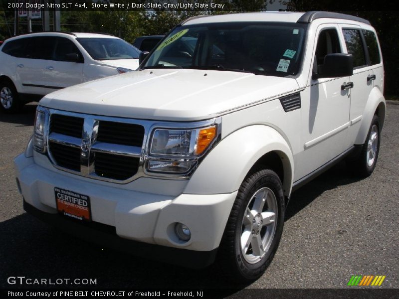 Stone White / Dark Slate Gray/Light Slate Gray 2007 Dodge Nitro SLT 4x4