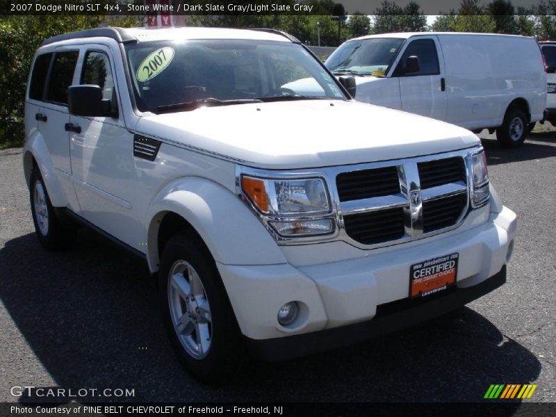 Stone White / Dark Slate Gray/Light Slate Gray 2007 Dodge Nitro SLT 4x4