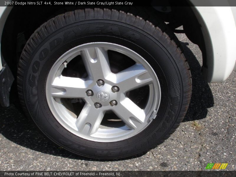 Stone White / Dark Slate Gray/Light Slate Gray 2007 Dodge Nitro SLT 4x4