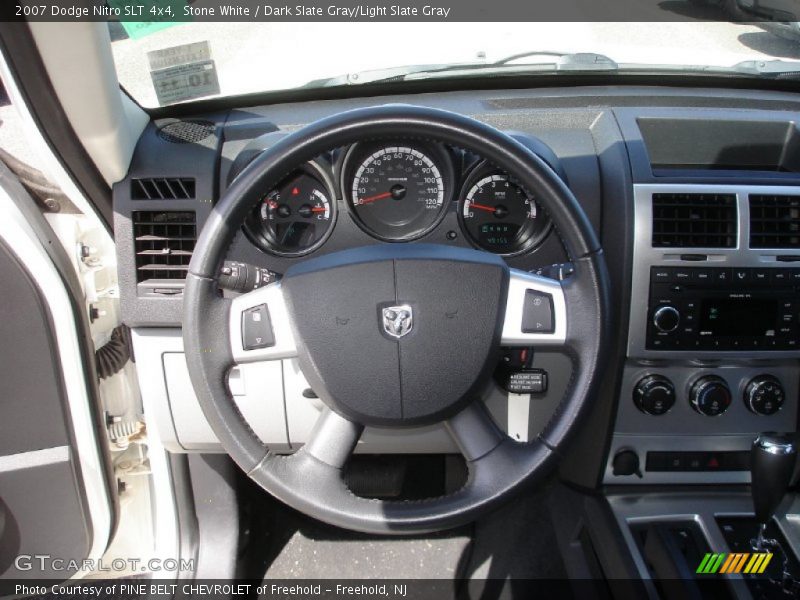 Stone White / Dark Slate Gray/Light Slate Gray 2007 Dodge Nitro SLT 4x4