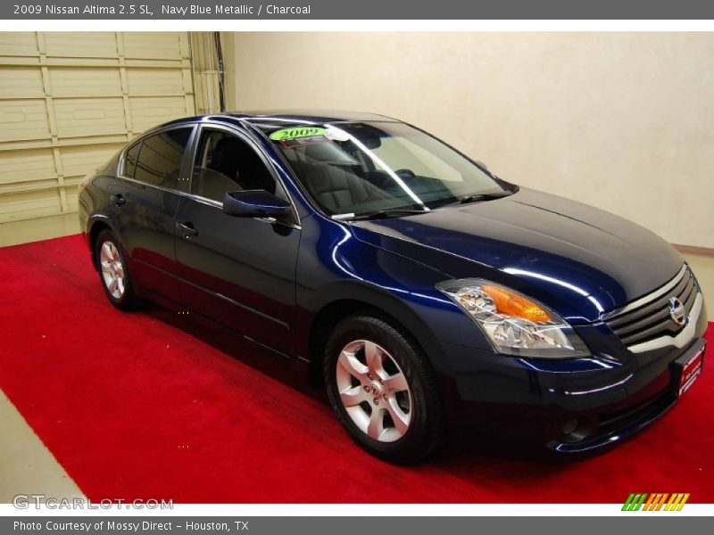 Navy Blue Metallic / Charcoal 2009 Nissan Altima 2.5 SL