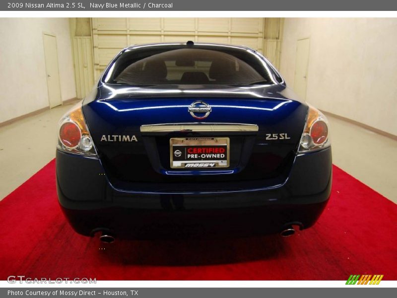 Navy Blue Metallic / Charcoal 2009 Nissan Altima 2.5 SL