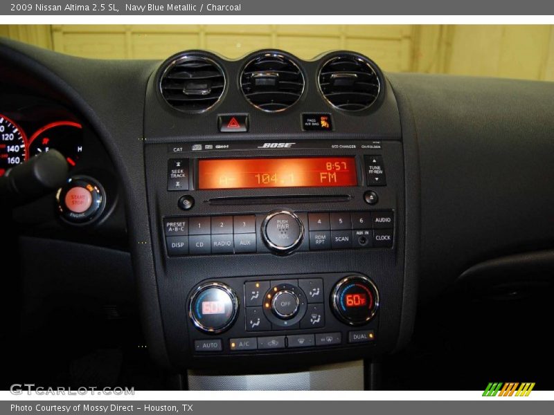 Navy Blue Metallic / Charcoal 2009 Nissan Altima 2.5 SL