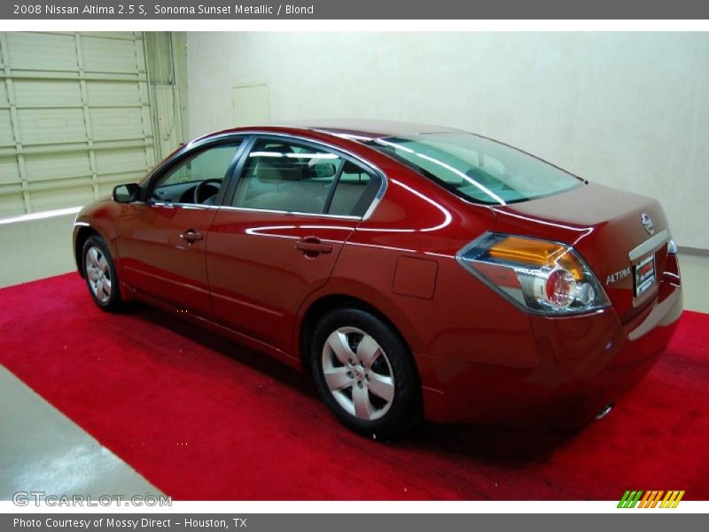 Sonoma Sunset Metallic / Blond 2008 Nissan Altima 2.5 S