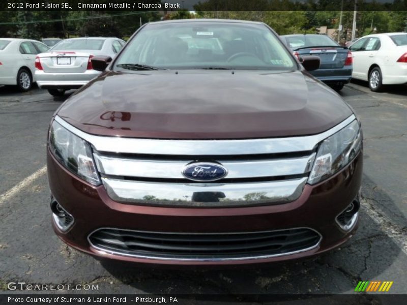 Cinnamon Metallic / Charcoal Black 2012 Ford Fusion SEL
