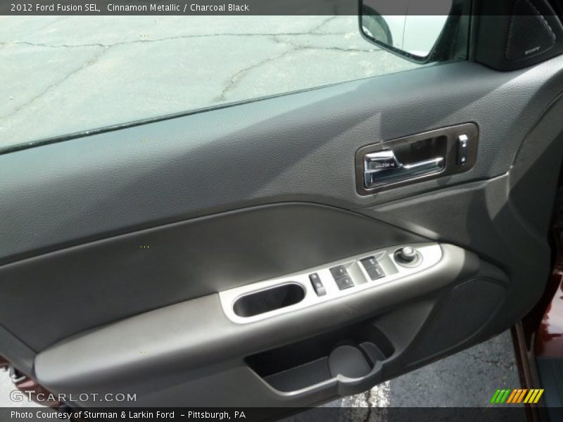 Cinnamon Metallic / Charcoal Black 2012 Ford Fusion SEL