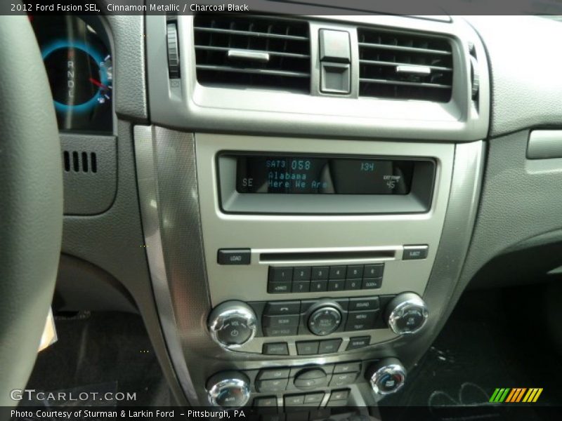 Cinnamon Metallic / Charcoal Black 2012 Ford Fusion SEL