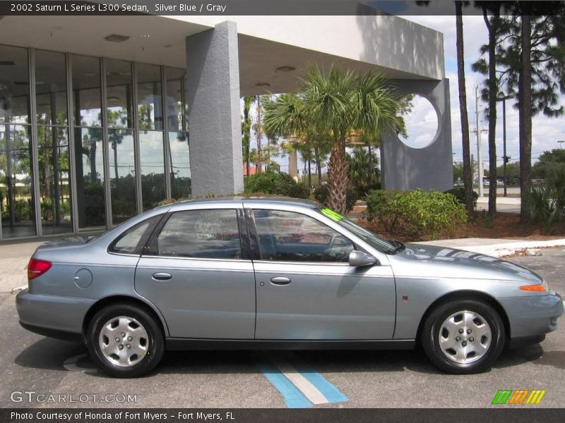 Silver Blue / Gray 2002 Saturn L Series L300 Sedan