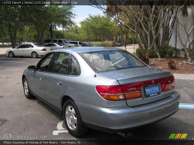 Silver Blue / Gray 2002 Saturn L Series L300 Sedan